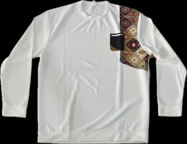 3XL Full Sleeve T-Shirt with Print Pocket - Image 2