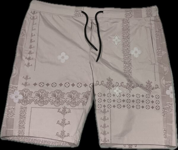 2XL Printed Onion Colour Casual Shorts - Image 2