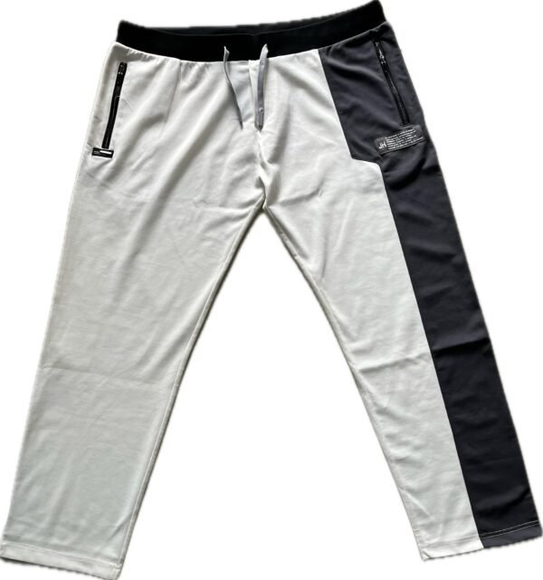 Men’s Colorblock Modern Track Pants with Zipper Pockets - 5XL - Image 2