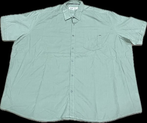 Men’s 9XL Corduroy Plus Size Shirt - Image 2