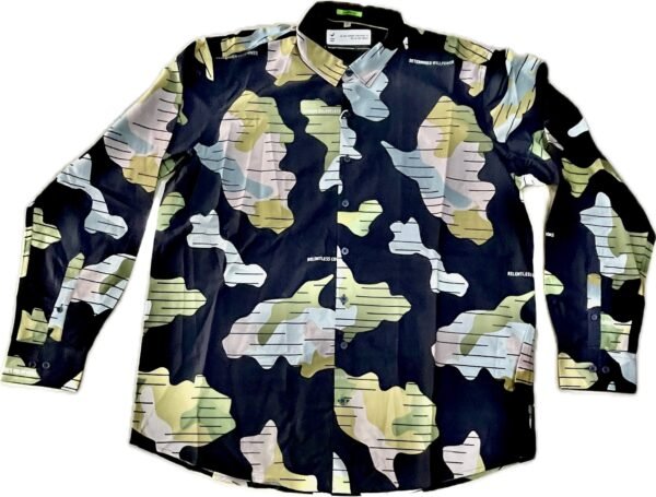 Printed Partywear Full Sleeve Shirt - Image 2