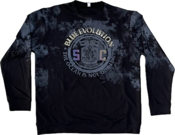 Black Graphic Full Sleeve T-Shirt - Image 2