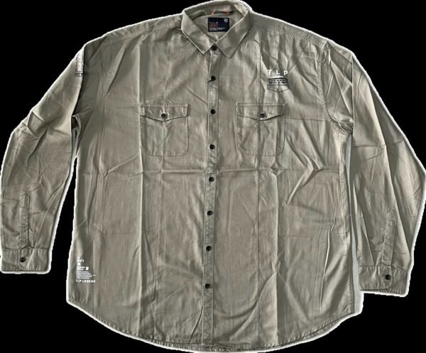Bold Abstract Print Shirt for Men in 5XL - Image 2