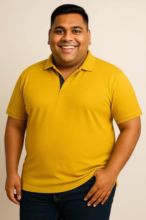Men’s Smart Polo T-Shirts – 3XL To 8XL - Image 3