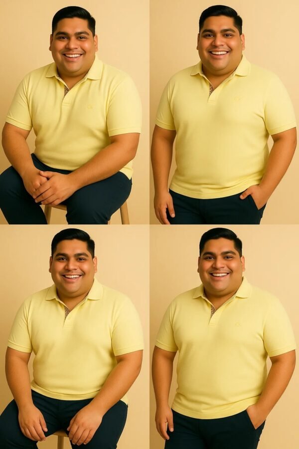 Men’s Smart Polo T-Shirts – 3XL To 8XL - Image 16