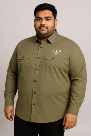 Bold Abstract Print Shirt for Men in 5XL