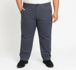 Men's Grey Cargo Pants