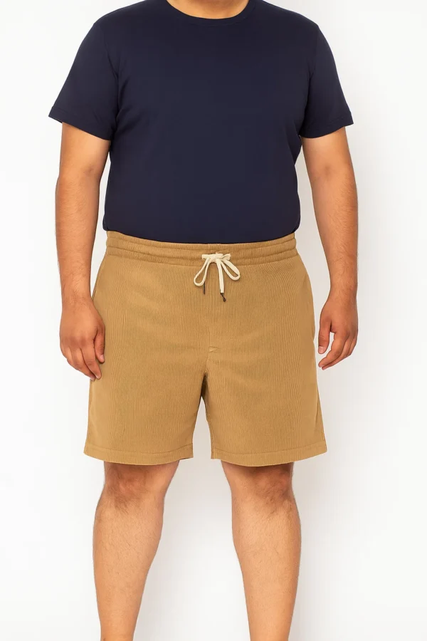 Men’s Corduroy Casual Shorts - Image 3