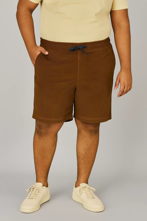 Men’s Corduroy Casual Shorts - Image 2