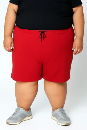 Men’s 8XL Red Plus Size Shorts
