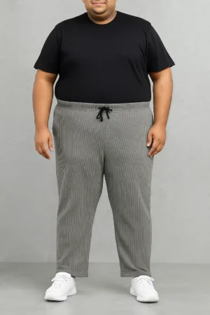 Plus Size Men’s Corduroy Track Pant