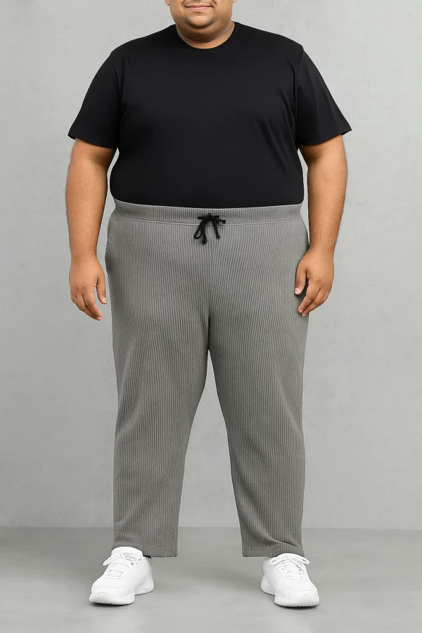 Plus Size Men’s Corduroy Track Pant