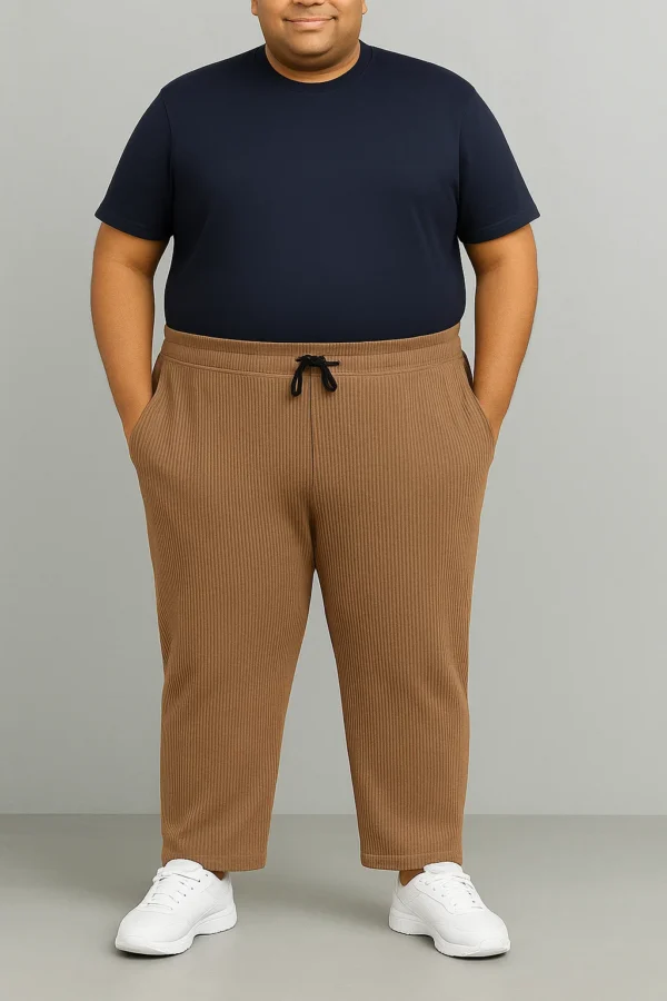 Plus Size Men’s Corduroy Track Pant - Image 3
