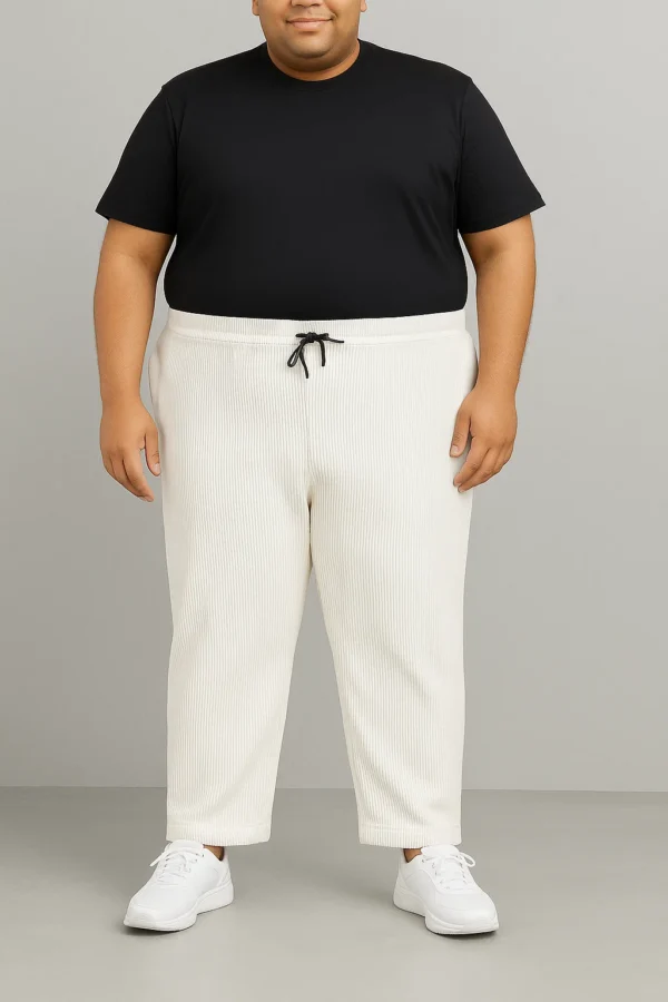 Plus Size Men’s Corduroy Track Pant - Image 4