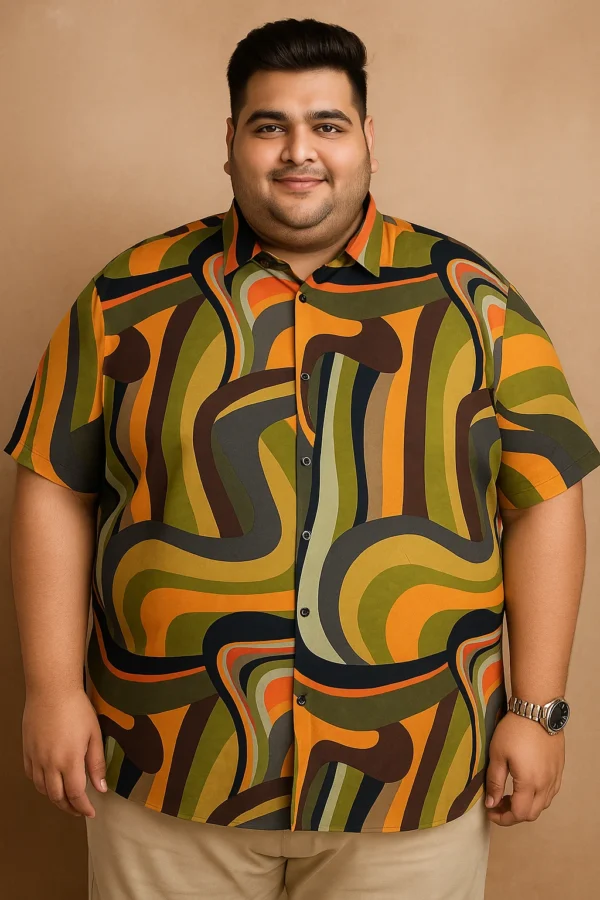 Plus Size Printed Men’s Shirts 9XL & 8XL - Image 2