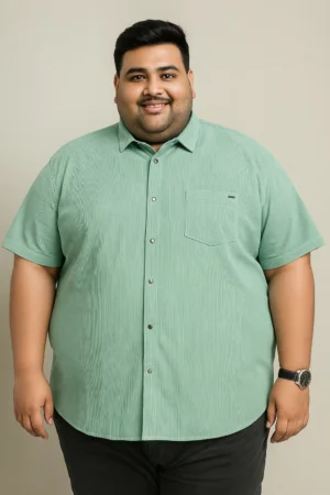 Men’s 9XL Corduroy Plus Size Shirt