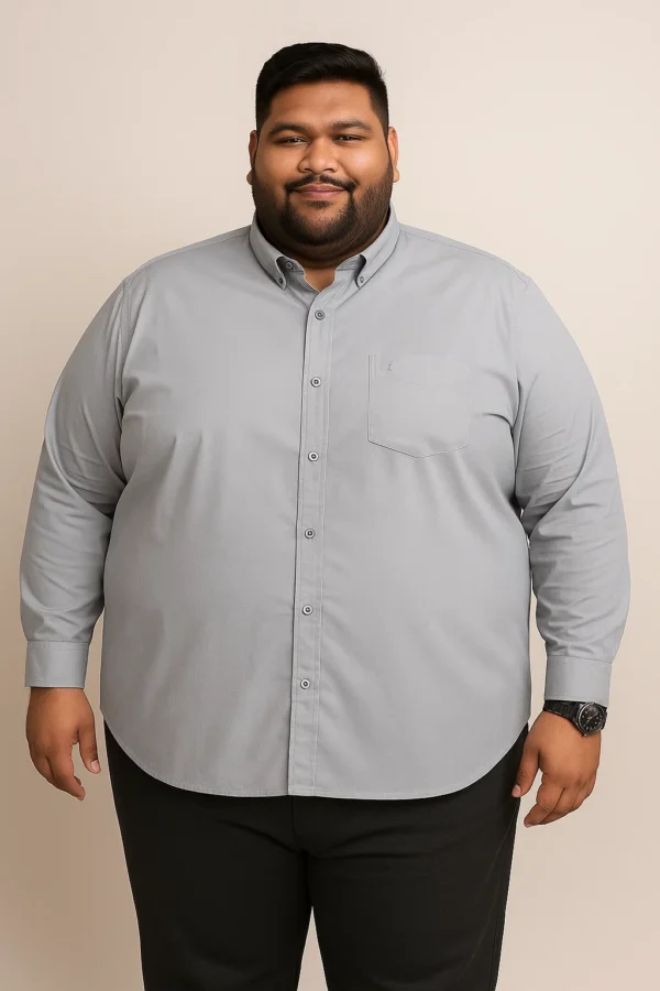 Men’s 9XL Full Sleeve Plus-size Shirt - Image 3
