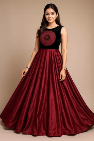 Women’s Flared Long Gown