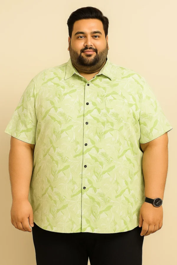 Printed Half Sleeve Shirt | Size 6XL |