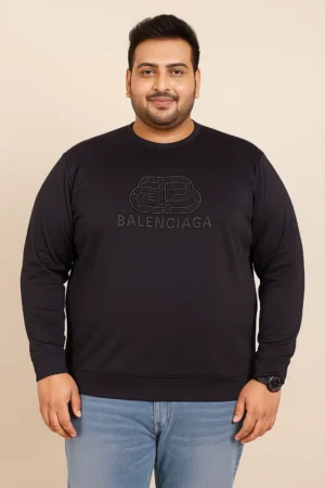 3XL Dark Brown Full Sleeve T-Shirt