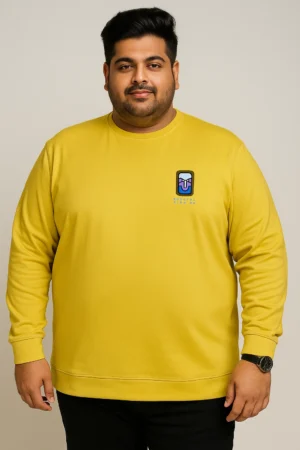 3XL Full Sleeve Graphic Print T-Shirt