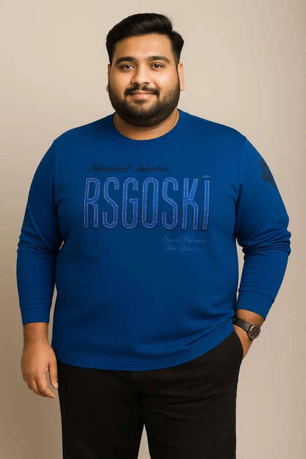 Full Sleeve Graphic T-Shirt | 3XL & 4XL - Image 3