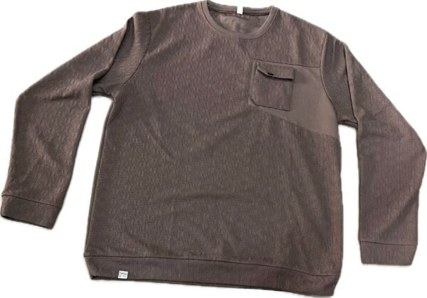 Brown Full Sleeve T-Shirt 3XL - Image 2