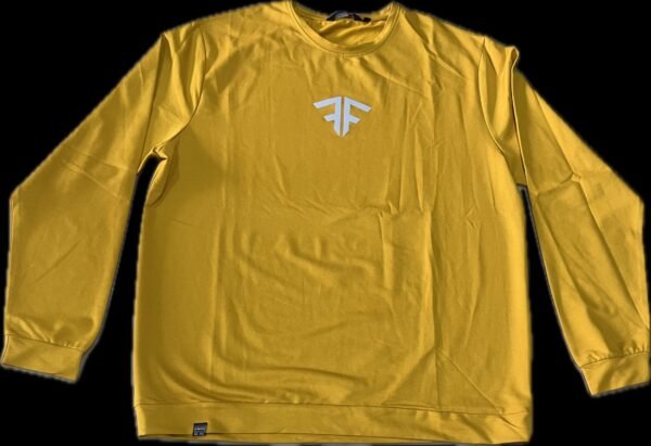 3XL Yellow Full Sleeve T-Shirt - Image 2